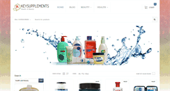 Desktop Screenshot of keysupplements.com